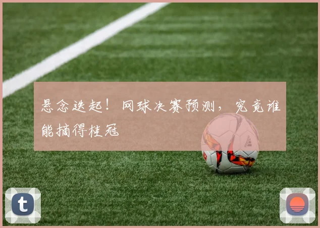 悬念迭起！网球决赛预测，究竟谁能摘得桂冠